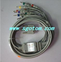 專業醫療監護配件 供應HP、飛利浦、邁瑞PM5000一體式心電導聯線及電子配件